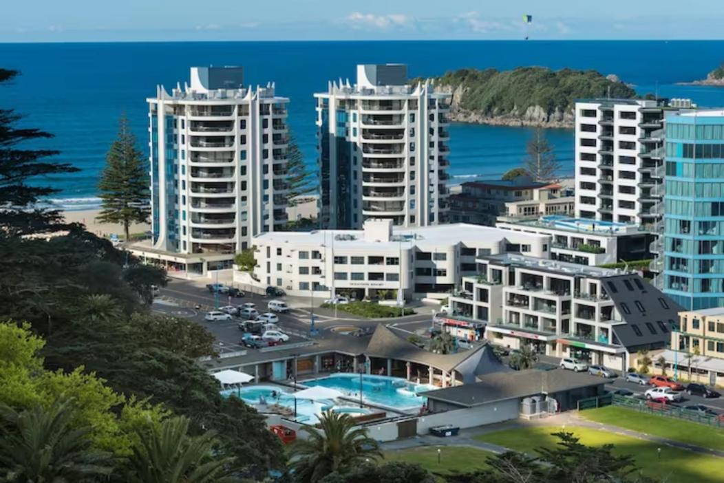 Oceanside Apartment With Iconic Views Mount Maunganui Exteriér fotografie